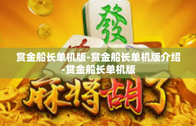 赏金船长单机版-赏金船长单机版介绍-赏金船长单机版
