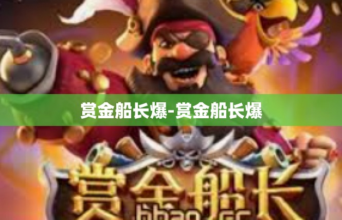 赏金船长爆-赏金船长爆