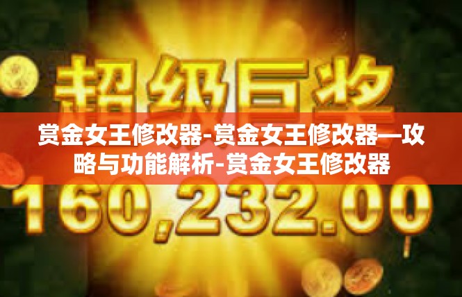 赏金女王修改器-赏金女王修改器—攻略与功能解析-赏金女王修改器
