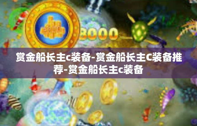 赏金船长主c装备-赏金船长主C装备推荐-赏金船长主c装备