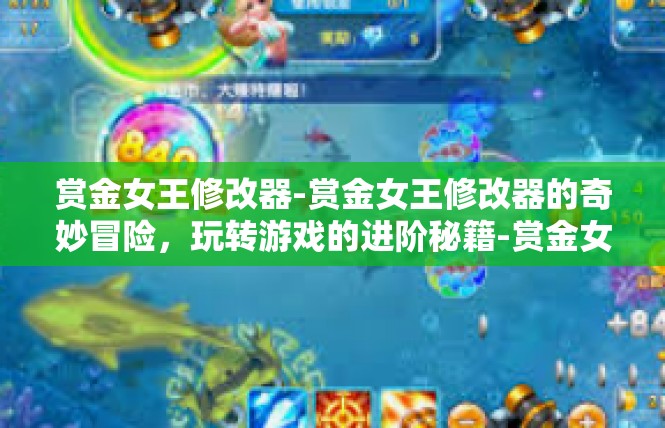 赏金女王修改器-赏金女王修改器的奇妙冒险，玩转游戏的进阶秘籍-赏金女王修改器