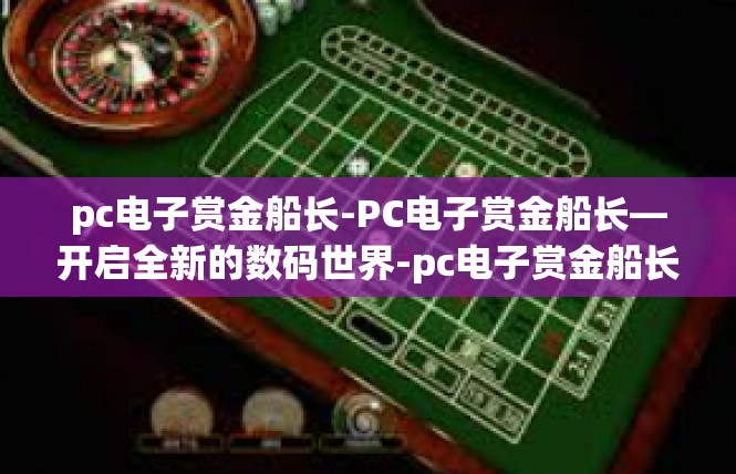 pc电子赏金船长-PC电子赏金船长—开启全新的数码世界-pc电子赏金船长