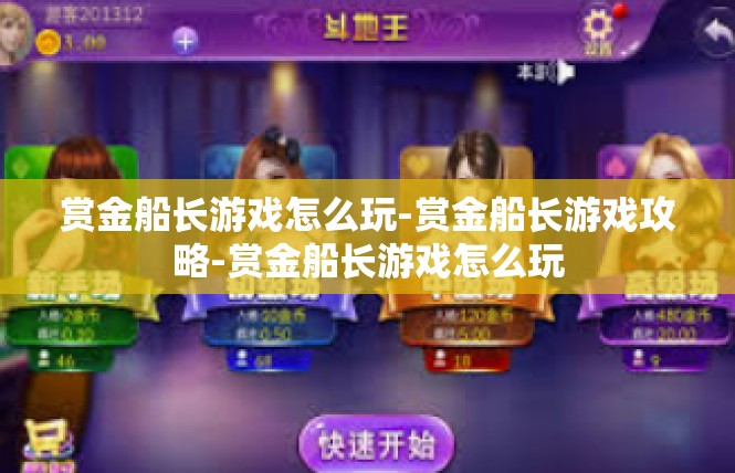 赏金船长游戏怎么玩-赏金船长游戏攻略-赏金船长游戏怎么玩