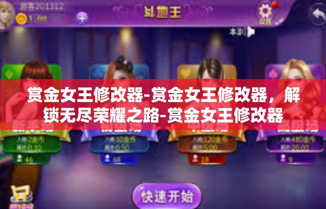 赏金女王修改器-赏金女王修改器，解锁无尽荣耀之路-赏金女王修改器