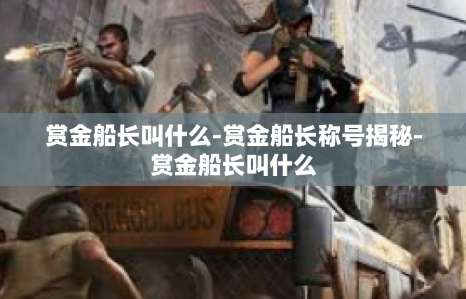 赏金船长叫什么-赏金船长称号揭秘-赏金船长叫什么