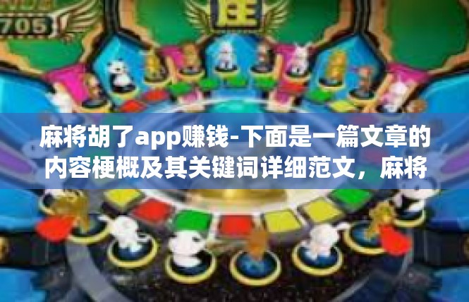 麻将胡了app赚钱-下面是一篇文章的内容梗概及其关键词详细范文，麻将胡了app赚钱