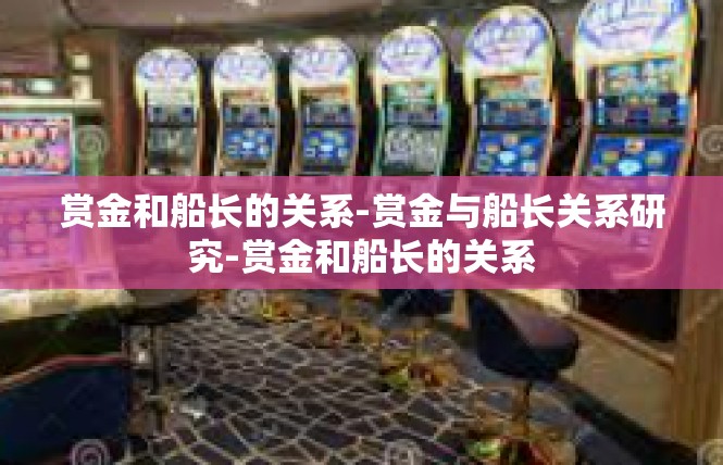 赏金和船长的关系-赏金与船长关系研究-赏金和船长的关系