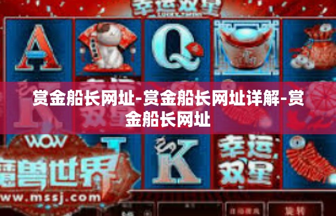 赏金船长网址-赏金船长网址详解-赏金船长网址