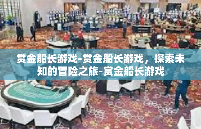 赏金船长游戏-赏金船长游戏，探索未知的冒险之旅-赏金船长游戏